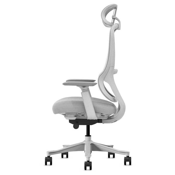 Lifespan Fitness Dm8 Ergonomic Office Desk Chair (White/Grey) Office Chairs