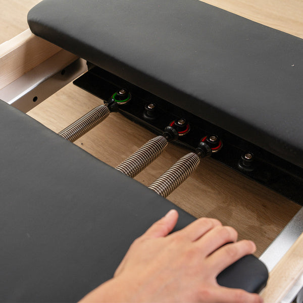 Lifespan Fitness Contour 2 Folding Wood Pilates Reformer Set Yoga & Pilates Accessories