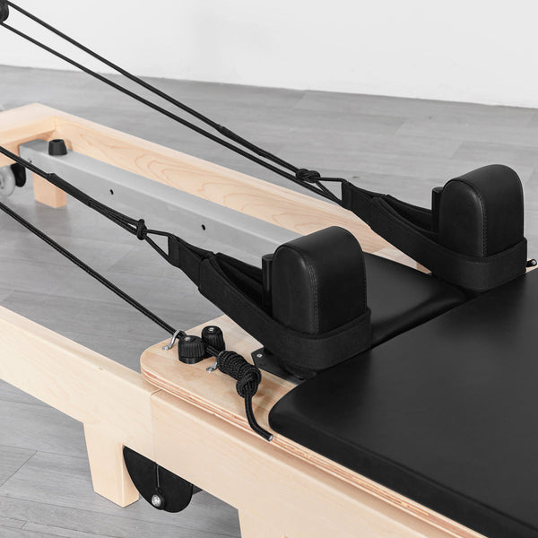 Lifespan Fitness Contour 2 Folding Wood Pilates Reformer Set Yoga & Pilates Accessories