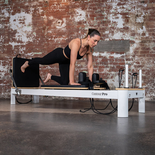 Lifespan Fitness Contour Pro Studio Aluminium Reformer Pilates Bed Set Yoga & Pilates Accessories