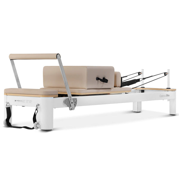Lifespan Fitness Contour Pro Aluminum Pilates Reformer Bed Set (Beige) Yoga & Pilates Accessories