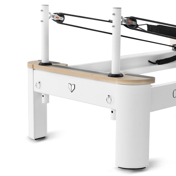Lifespan Fitness Contour Pro Aluminum Pilates Reformer Bed Set (Beige) Yoga & Pilates Accessories