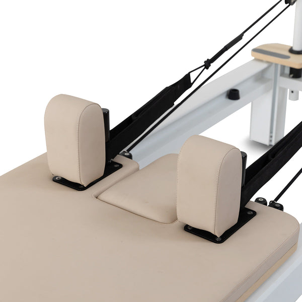 Lifespan Fitness Contour Pro Aluminum Pilates Reformer Bed Set (Beige) Yoga & Pilates Accessories