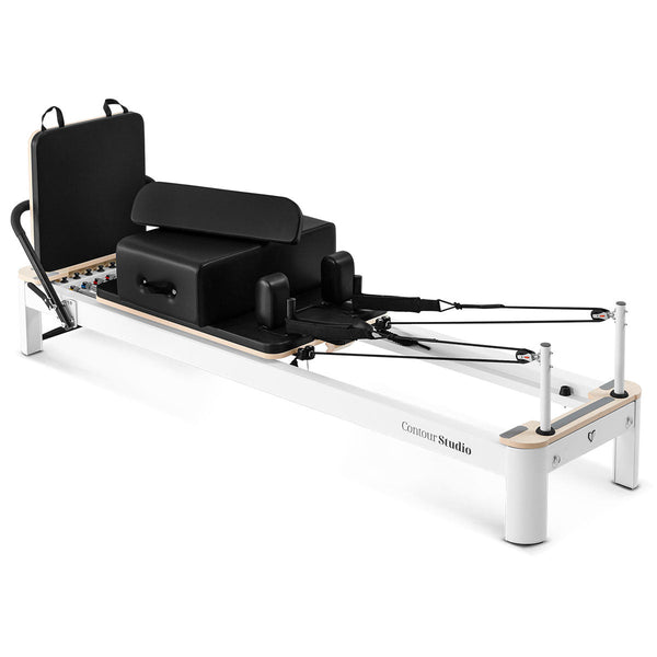 Lifespan Fitness Contour Studio Commercial Pilates Reformer Bed Set Yoga & Pilates Accessories
