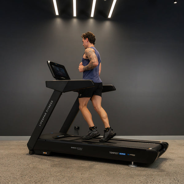 Lifespan Fitness Tempest Crx Commercial Smart Treadmill With 15.6" Tft Touch Display Treadmills