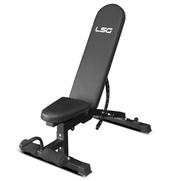 Lsg Gbn006 Fid Bench With 84Kg Weight And Bar Set Benches