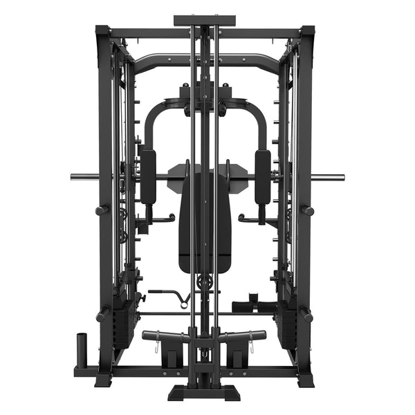Lsg Grk200 10 In Home Gym Station Power Rack Smith Machine And Cable Crossover Home Gym Attachments