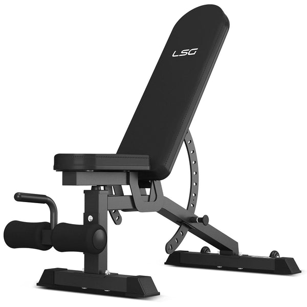Lsg Grk200 Olympic Barbell With 90Kg Rubber Tri Grip Weight Plates Barbells & Attachments