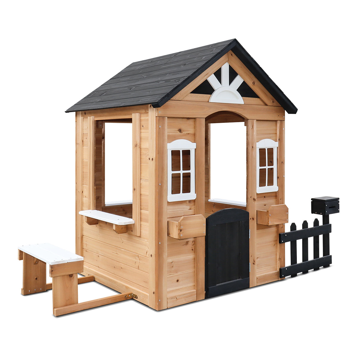 Lifespan Kids Teddy V3 Cubby House Natural Cubby Houses