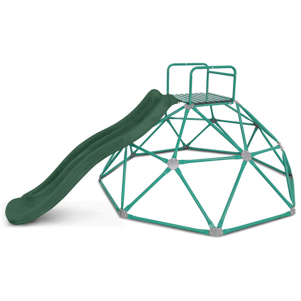 Lifespan Kids Summit 2.0M Dome Climber & 1.8M Slide (Green) Outdoor Play Sets