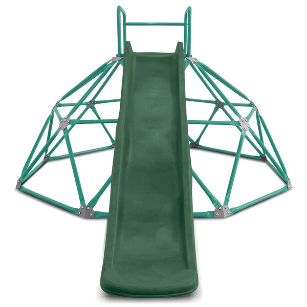 Lifespan Kids Summit 2.0M Dome Climber & 1.8M Slide (Green) Outdoor Play Sets