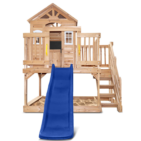 Lifespan Kids Silverton Play Centre With 1.8M Blue Slide Outdoor Play Sets
