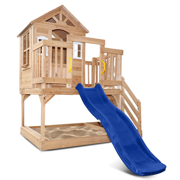 Lifespan Kids Silverton Play Centre With 1.8M Blue Slide Outdoor Play Sets