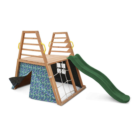 Lifespan Kids Cooper Climb & 1.8M Slide (Green) Outdoor Play Sets