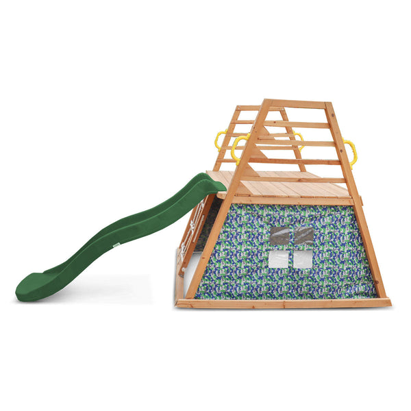 Lifespan Kids Cooper Climb & 1.8M Slide (Green) Outdoor Play Sets