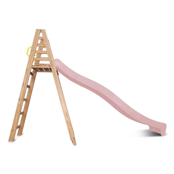 Lifespan Kids Jumbo Climb & 3.0M Slide (Pastel Pink) Slides