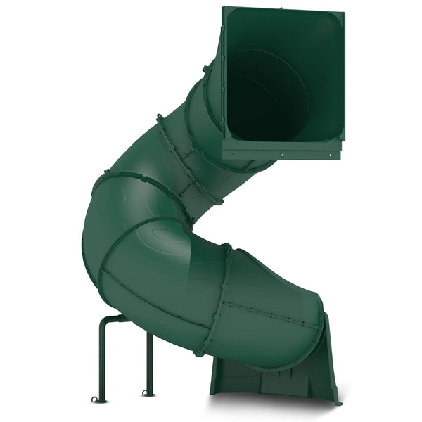 Lifespan Kids Spiral Tube Slide Green Slides