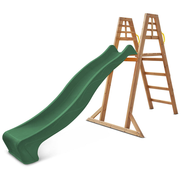 Lifespan Kids Sunshine Climb & 2.2M Slide (Green) Outdoor Play Sets
