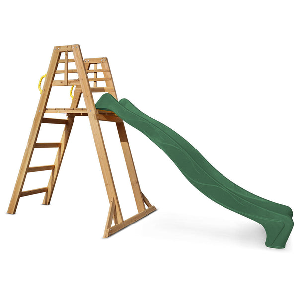 Lifespan Kids Sunshine Climb & 2.2M Slide (Green) Outdoor Play Sets