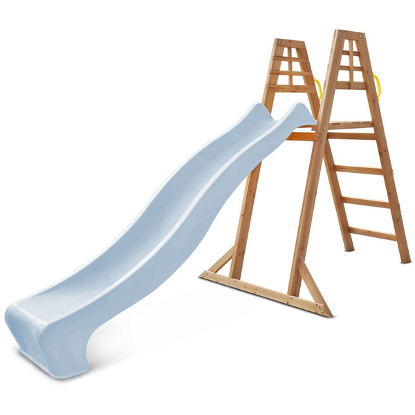 Lifespan Kids Sunshine Climb & 2.2M Slide (Pastel Blue) Outdoor Play Sets