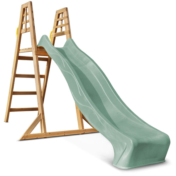 Lifespan Kids Sunshine Climb & 2.2M Slide (Pastel Green) Outdoor Play Sets