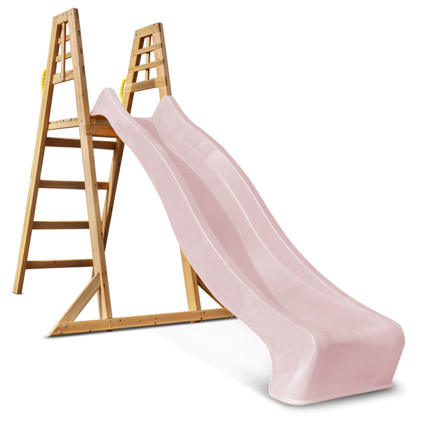 Lifespan Kids Sunshine Climb & 2.2M Slide (Pastel Pink) Outdoor Play Sets