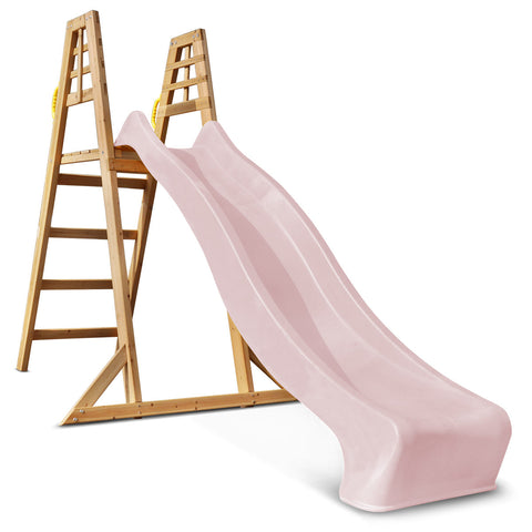 Lifespan Kids Sunshine Climb & 2.2M Slide (Pastel Pink) Outdoor Play Sets