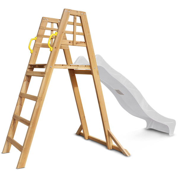 Lifespan Kids Sunshine Climb & 2.2M Slide (White) Outdoor Play Sets