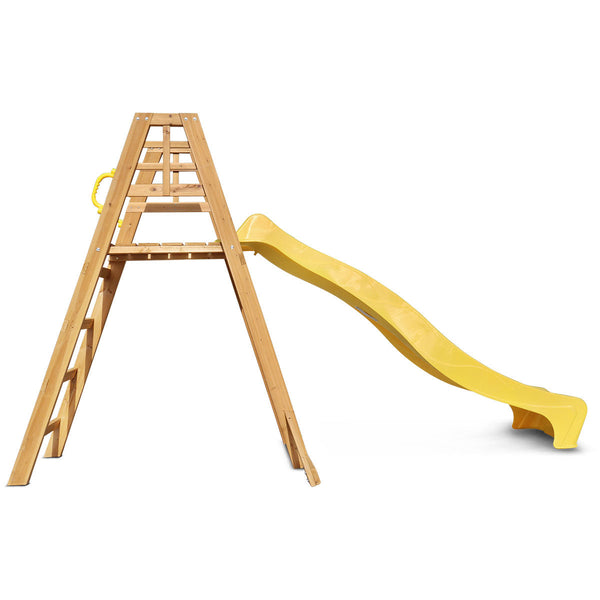Lifespan Kids Sunshine Climb & 2.2M Slide (Yellow) Outdoor Play Sets