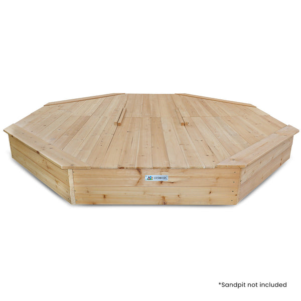 Lifespan Kids Grand Octagonal Sandpit Timber Cover Only Sandpit Toys
