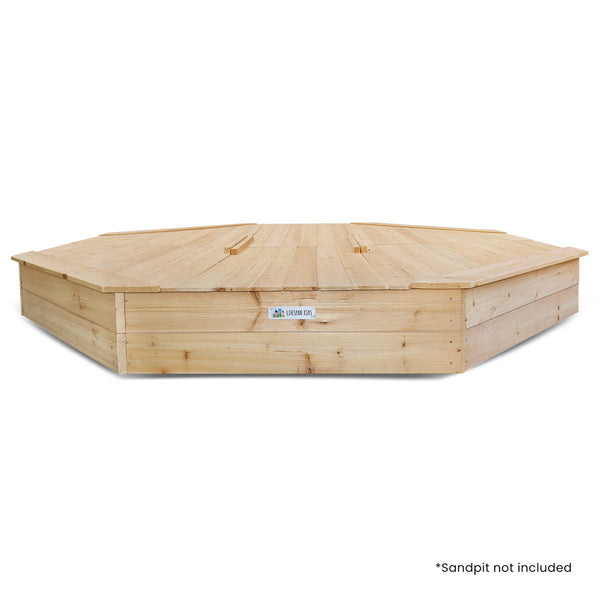 Lifespan Kids Grand Octagonal Sandpit Timber Cover Only Sandpit Toys
