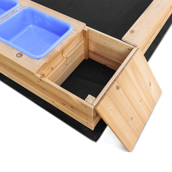 Lifespan Kids Mighty Sandpit With Wooden Cover Sandpit Toys