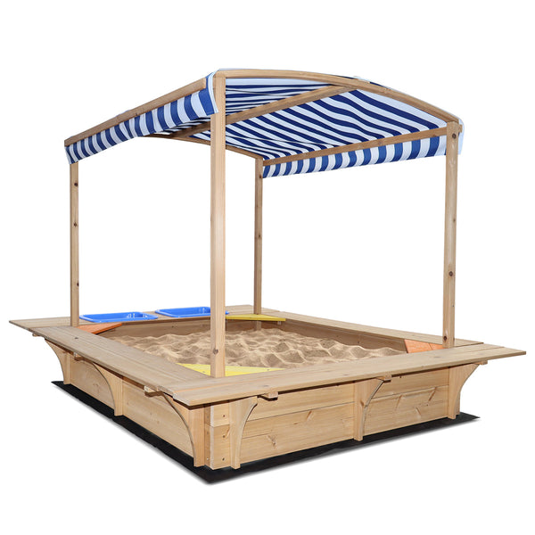 Lifespan Kids Playfort Sandpit With Canopy Sandpit Toys