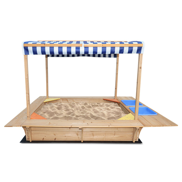 Lifespan Kids Playfort Sandpit With Canopy Sandpit Toys