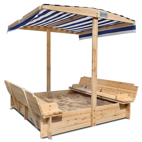 Lifespan Kids Skipper Sandpit With Canopy Sandpit Toys