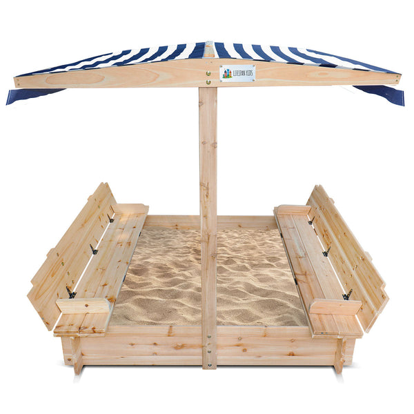 Lifespan Kids Skipper Sandpit With Canopy Sandpit Toys