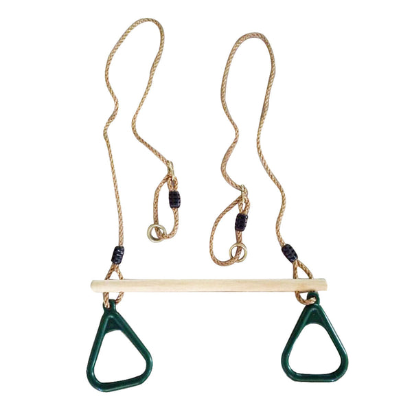 Lifespan Kids Bloom Growable Swing Set With Baby Seat (Green) Belt & Trapeze Outdoor Play Sets