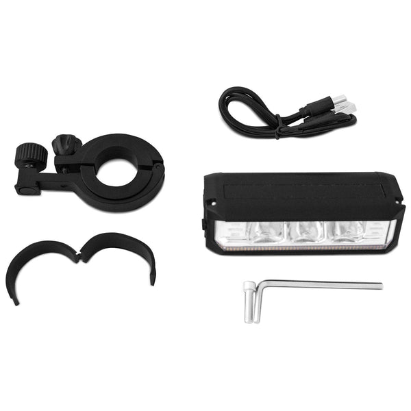 Progear Ultra Bright Led Rechargeable Front Light Lights & Reflectors