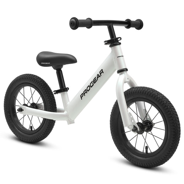 Progear Duralite Kids Balance Bike 12" Pearl White Bicycles