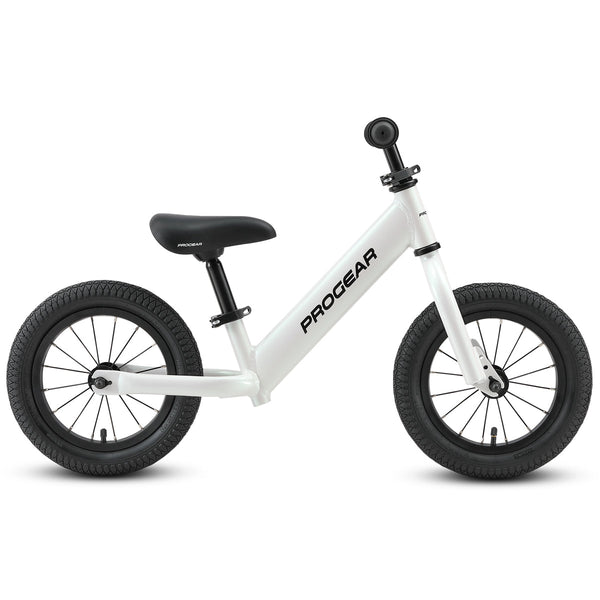 Progear Duralite Kids Balance Bike 12" Pearl White Bicycles