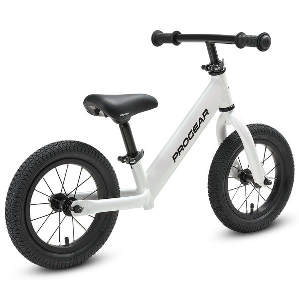 Progear Duralite Kids Balance Bike 12" Pearl White Bicycles