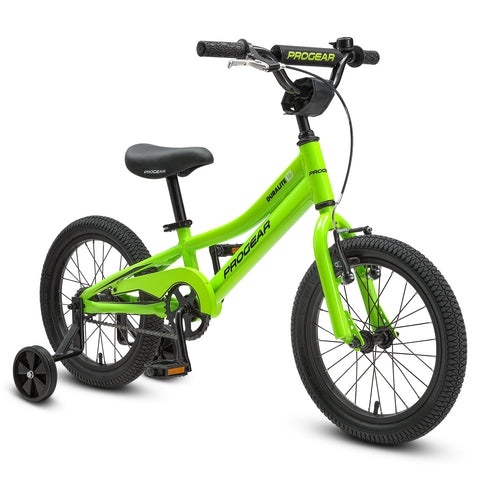 Progear Duralite Kids Bike 16" Lime Green Bicycles