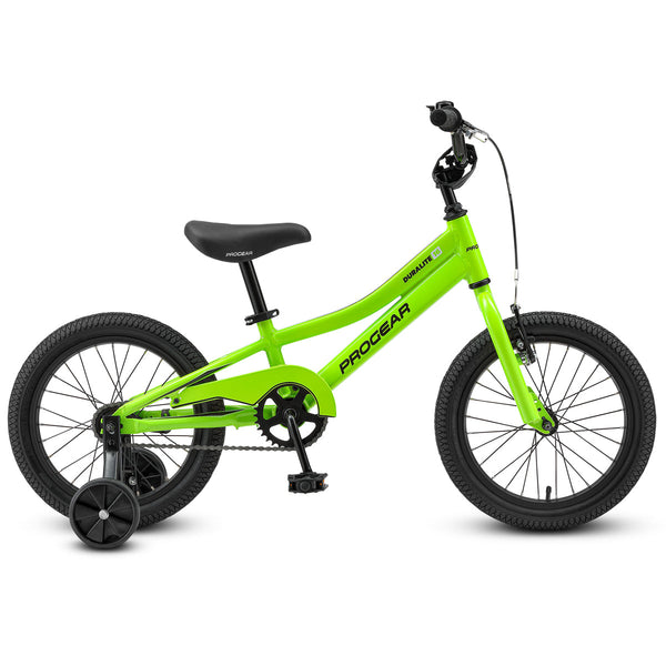 Progear Duralite Kids Bike 16" Lime Green Bicycles