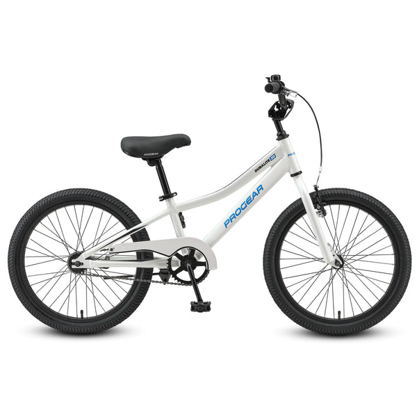 Progear Duralite Kids Bike 20" Pearl White Bicycles