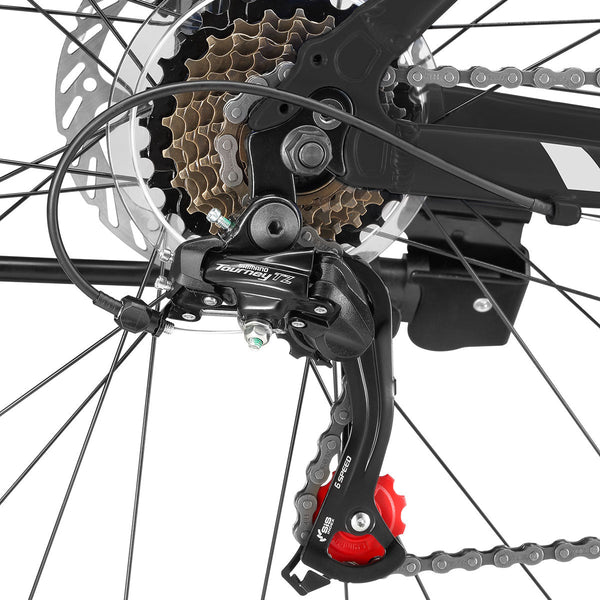 Progear Surge Mtb Mens 26*17" Matt Black Bicycles