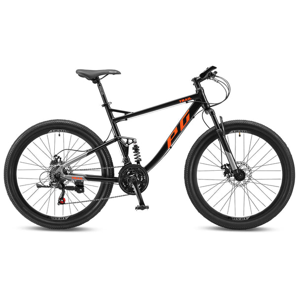 Progear Trail Dual Suspension Mtb 26*17" Black Ember Bicycles