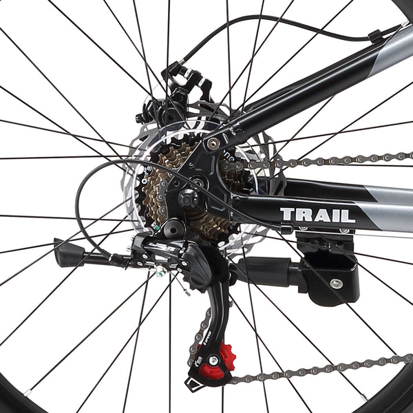 Progear Trail Dual Suspension Mtb 26*17" Shadow Bicycles
