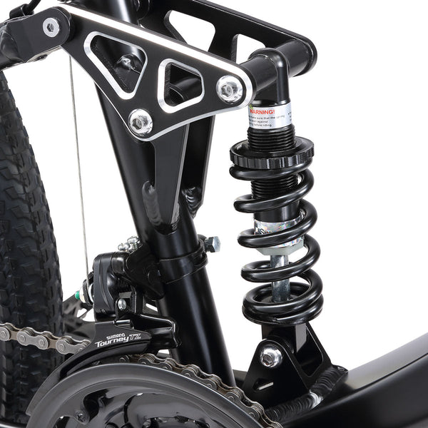 Progear Trail Dual Suspension Mtb 26*17" Shadow Bicycles
