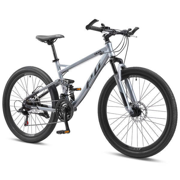 Progear Trail Dual Suspension Mtb 26*19" Shadow Bicycles
