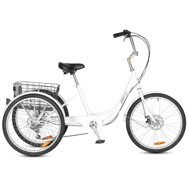 Progear Ridefree 24" Tricycle White Bicycles